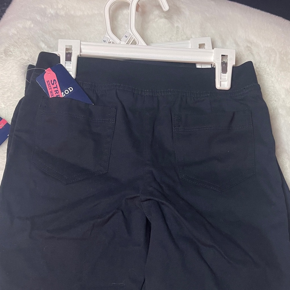 IZOD- Kids/ Girl- Navy Blue Chino Shorts- size 10- NWT - Picture 7 of 7